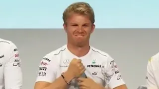 Rosberg vs. a Bottle of Water