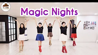 💃🏻💃🏻Magic Nights linedance/Improver level#최윤선라인댄스#강릉라인댄스