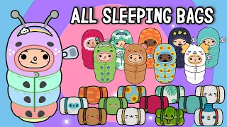 ALL SLEEPING BAGS in TOCA LIFE WORLD | TOCA BOCA | NecoLawPie