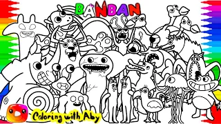 Garten of BanBan 3 - ALL NEW BOSSES (FULL Gameplay #4) Coloring Pages | NCS Music