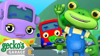 Mummy Truck Saves the Day - Gecko's Garage | Kids Cartoons & Nursery Rhymes | Moonbug Kids