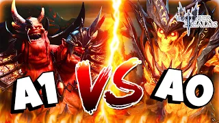 🔥A1 TWINFIEND VS A0 SOLCADENS IN GUILD BOSS!🔥 | Watcher of Realms