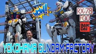 GUNDAM FACTORY YOKOHAMA / WORLD'S LARGEST GUNDAM FACTORY / FULL SCALE MOVING GUNDAM IN JAPAN