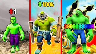 Upgrading POOR HULK To MOST RICHEST HULK In GTA 5!