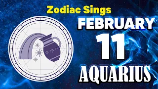 😲 𝐘𝐎𝐔 𝐊𝐍𝐎𝐖 🙌 𝐖𝐇𝐀𝐓 𝐈𝐒 𝐂𝐎𝐌𝐌𝐈𝐍𝐆 ✨ tarot Aquarius ♒ Horoscope for today february 11 2024 🔮 horoscope