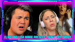 Millennials React to Elvis & Lisa Marie Presley - Don't Cry Daddy | THE WOLF HUNTERZ Jon and Dolly