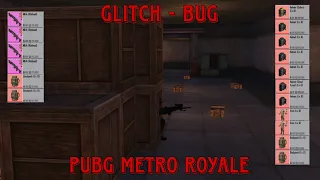 NEW BUG - NEW GLİTCH PUBG METRO ROYALE