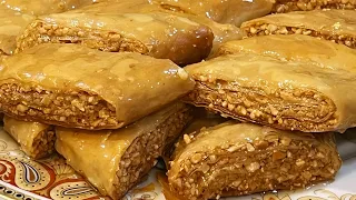 بقلاوة التطوانية الشمالية  بورقة الفيلو على حقها و طريقها بكل التفاصيل BAKLAVA