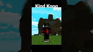 King Kong mod Minecraft PE Кинг Конг в Майнкрафте #kingkong