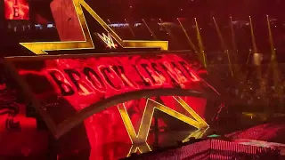 BROCK LESNAR Entrance + Match Introductions LIVE at WrestleMania 38 in Dallas, TX!