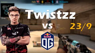 CS:GO POV Demo FaZe Twistzz (23/9) vs OG (de_mirage) @ BLAST Premier Spring Groups 2023