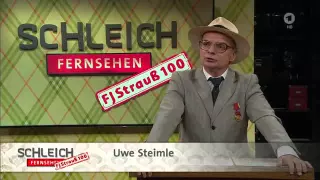 Laudatio auf F.J. Strauß von E. Honecker zu seinem 100./Schleichfernsehen (27.08.2015)