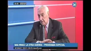 HORACIO CALDERON EN CANAL 26: "MALVINAS, LA OTRA HISTORIA"