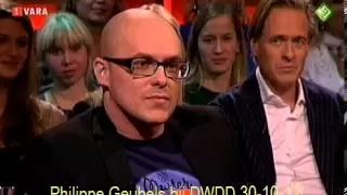 Philippe Geubels bij DWDD