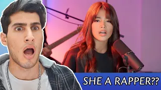 SHE CAN RAP LIKE THIS??!! | Gigi De Lana - I Love The Way You Lie (cover) REACTION!!