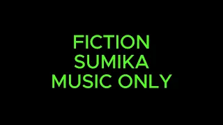 Fiction - Sumika Backing Track Music Only [Karaoke Clean Video] Wotaku ni Koi wa Muzukashii Opening