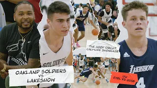 17u Oakland Soldiers vs Lakeshow | EYBL vs 3SSB!!! | RAW Footage