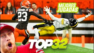 LAS 32 MEJORES JUGADAS DE LA TEMPORADA 2023 | TOP NFL