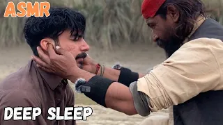 ASMR DEEP SLEEP MASSAGE BY BENGALI BABA | ASMR HEAD MASSAGE | INTENSE CRACKED | #asmr #cracked