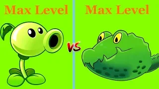Plants Vs Zombies 2 Peashooter Vs Guacodile Max Level with Power UP PVZ 2 !