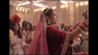 Wedding|| bridal entry dance || wedding 2023 || Viral video| Ghar more pardesiya |Piya ghar ayenge|