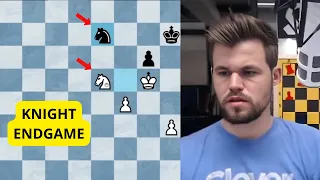 Magnus Carlsen Plays Knight ENDGAME