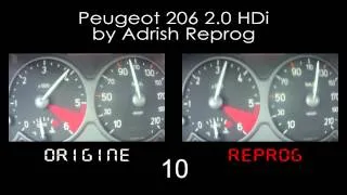 Adrish Reprog | 206 2.0L HDI 120cv 30-140km/h