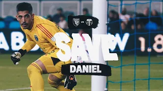 Daniel Makes an Incredible Save against Portland Timbers