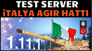 WoT || 1.11.1 Güncellemesi - İtalyan Ağır Tanklar