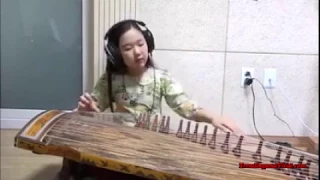 Despacito by a Cute Girl playing on a Chinese Harp