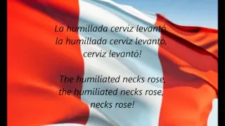 Peruvian National Anthem - "Himno Nacional Del Peru" (ES/EN)