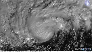 Hurricane Nicole Satellite Imagery.