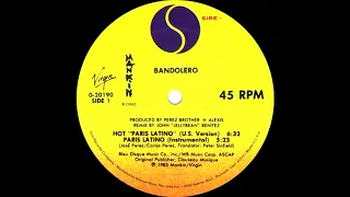 Bandolero - Paris Latino (U.S. Version) 1983