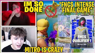 CLIX & RONALDO *FREAKS OUT* When SPECTATING MONGRAAL & MITRO In FNCS FINAL GAME! (Fortnite Moments)