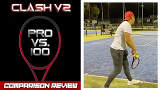 Wilson Clash V2 100 Pro Racquet Review | Compared to the 100 - How It Plays Differently