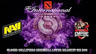 TI 9 2019 | NaVi vs Empire | SEMIFINAL LOWER BRACKET  | BO3