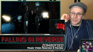 Reaction to...FALLING IN REVERSE: ZOMBIFIED (Music Video) (With Lyrics)