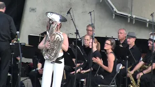 Tuba Concerto by Broughton played by the Denver Municipal Band; tuba soloist Carol Jantsch