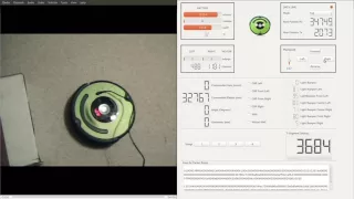 iRobot Roomba Create 2 Dashboard