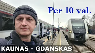 Traukiniu iš Kauno į Gdanską. Kelionė į Lenkijos gražiausią miestą.