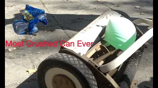 Push Mower vs Water Balloon at 1000 FPS