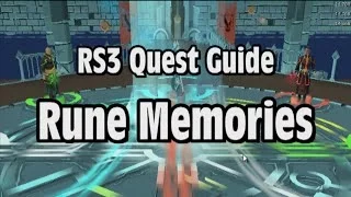 RS3: Rune Memories Quest Guide - RuneScape