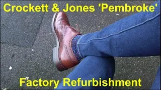 Crockett & Jones 'Pembroke' Factory Refurbishment - Repair