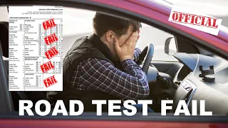 OMG! DMV Road Test FAIL– Nervous and AGGRESSIVE!