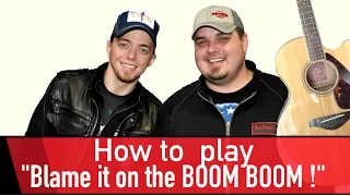 Black Stone Cherry - "Blame it on the Boom Boom" How to play - School of Rock