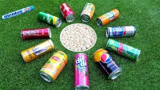 Coca Cola Energy, Pepsi, Sprite, Lipton, Fruko, Didi, Fanta, Yedigün, Red bull VS Mentos