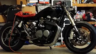 Honda CB650 Nighthawk Cafe Racer 90% done!