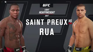 Saint Preux vs Rua | UFC 4 Championship Light Heavyweight