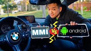 BMW MMI vs Android Screen Upgrade | f22 m235i | f30 328i