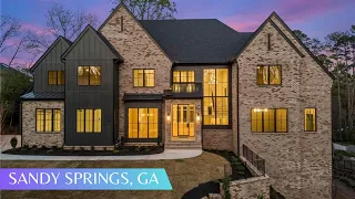 Immaculate Luxury Home w/ Floor Plan Made For INDOOR SPORTS FOR SALE in Atlanta | 5 BEDS | 6+ BATHS